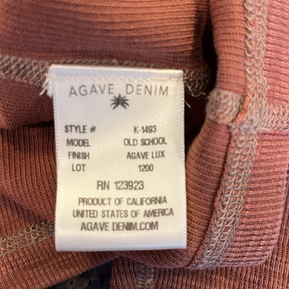 Agave denim long sleeve thermal textured top. NWOT SIZE MEDIUM - Picture 6 of 13
